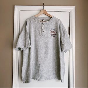Vintage Kodak Henley Tee